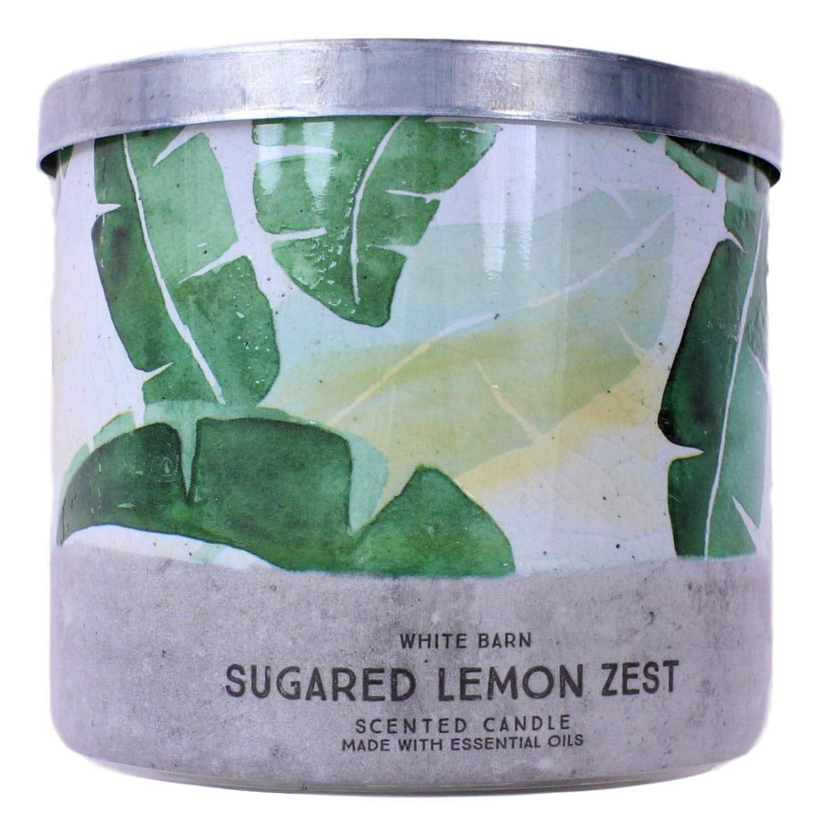 Shearer Candles Lemon Zest Jar Candle Fragrance /& Oils, Scented Cotton Wick
