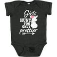 thumbnail image 3 of Inktastic Hunting Girls Hunt Too Only Prettier with Doe and Arrow Girls Baby Bodysuit, 3 of 5
