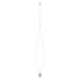 Swarovski 5628546 Women's Signum Swan Blue Crystals Pave Necklace ...
