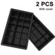 thumbnail image 1 of Bandejas de cubitos de hielo, moldes de silicona para cubitos de hielo de 15 cavidades, sin BPA, bandeja de hielo apilable, fácil liberación, hielo para cóctel, whisky, alimentos para bebés, chocolate MFZFUKR 2033776-2, 1 of 8