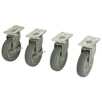 Global Industrial Caster Set (2 Swivel/2 Locking)