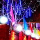 thumbnail image 1 of Uuiauoio Bright LED Hollow Meteor Shower Tube Light String for Holiday Party Wedding Decoration, 1 of 8