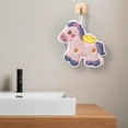 thumbnail image 4 of Horse Year Hand Towel Hangable Absorbent Bathroom Towel Super Absorbent Lint Free Colorfast Towel, Exquisite Stitching Hangable Design Multi Use Towel for Bathroom Kitchen Travel Car Office Daily Use, 4 of 5