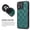 Green, variant on Dteck For iPhone 11 Pro Max (6.5 inch) Case,Hybrid Slim Shockproof PU Leather Camera Protector Cover,Blue