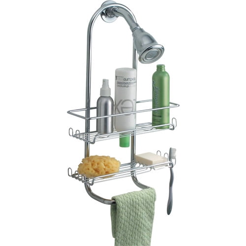 iDesign Classico Caddy, Chrome, Extra Shelves