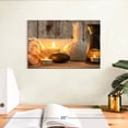 thumbnail image 3 of Elephant Stock Aromatherapy Spa Wall Art - Horizontal Canvas Wall Art - Living Room Wall Decor - Wellness Canvas - Brown And Black Decor - 12" x 8", 3 of 8