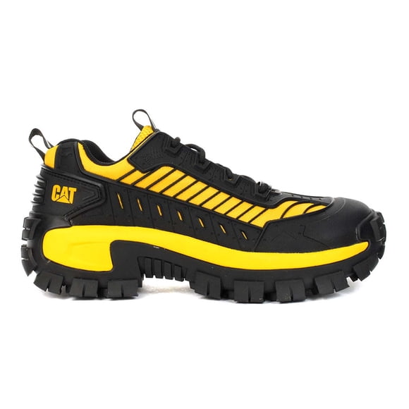 Caterpillar Men's Invader Mecha Black/Yellow CSA CT Work Shoes P726027<span> - </span>10.5 (Wide)