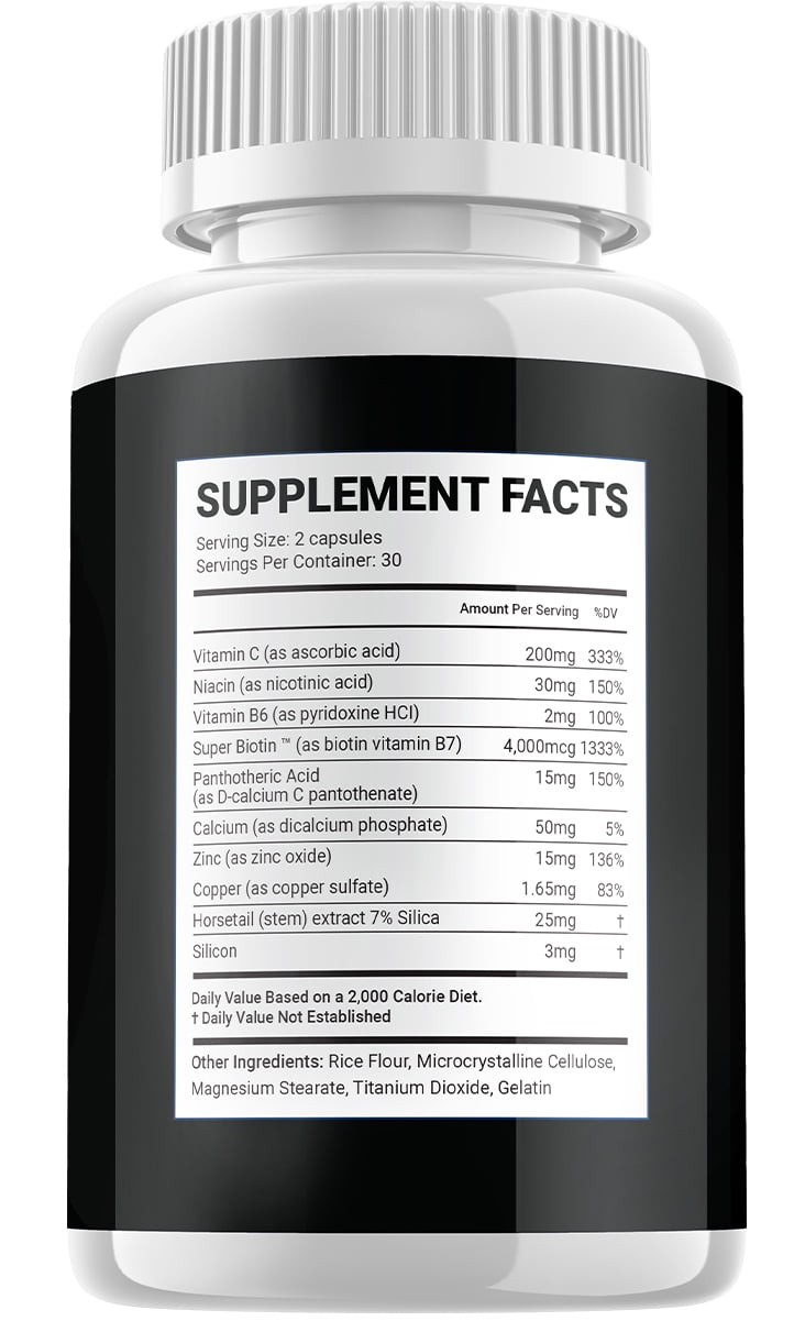 (5 Pack) Folicrex Hair Growth Pills Folicrex Extra Strength Vitamins Reviews Suppliment (300 Capsules)