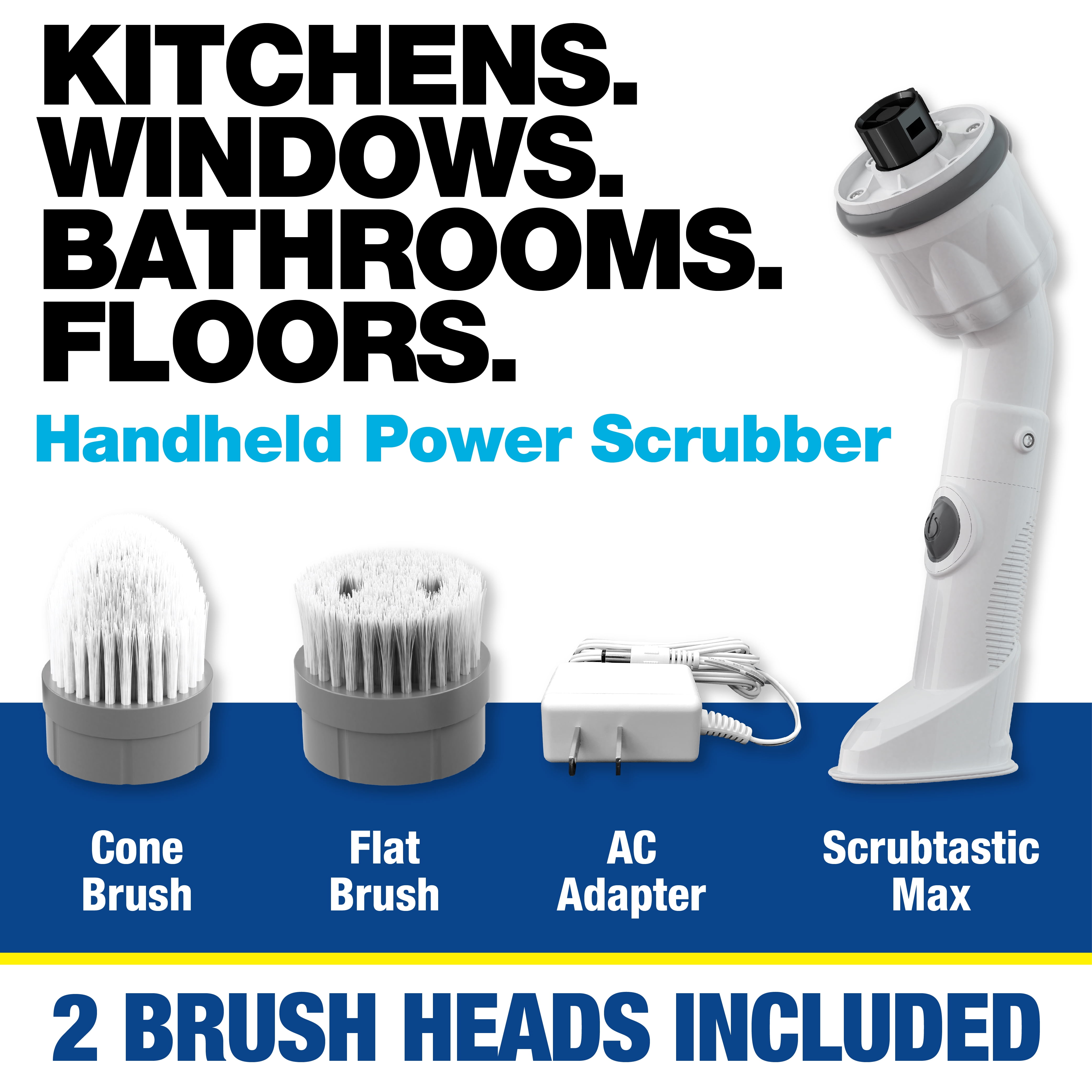 Bell + Howell Scrubtastic 39 in. Multi-Purpose Surface