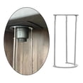 thumbnail image 6 of figatia Undermount Sink Support Quick Telescopic Support Pole Stainless Steel Sink Legs Washbasin Bracket for Farmhouse Sink Bathroom 25 to 40cm Dia 16cm, 6 of 8