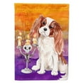 thumbnail image 1 of Carolines Treasures CK3192GF Hallween Blenheim Cavalier Spaniel Drapeau de Jardin, 1 of 3