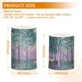 thumbnail image 6 of Yayeee Flameless Candles with Remote Flickering Battery Operated Multi Color Changing, Purple Forest Scene, 6 of 7