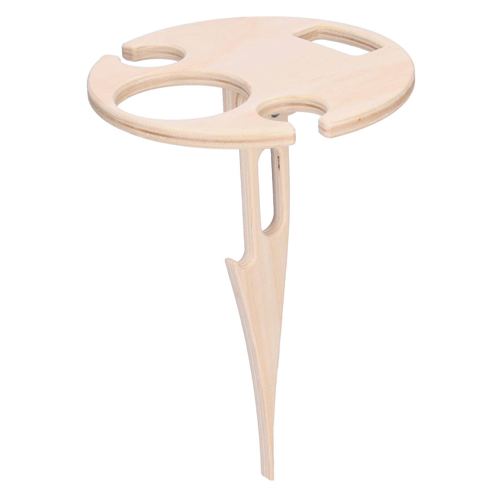 Henmomu Folding Wine Table,Outdoor Portable Wine Table Foldable Round Desktop Mini Picnic Table