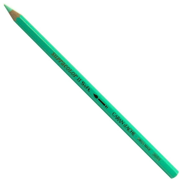 Caran Dache Artist Supracolor Pencil Jade Green
