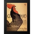 thumbnail image 2 of Vintage Apple Collection 18x24 Black Modern Framed Museum Art Print Titled - Cocorico Cteinlen, 2 of 5