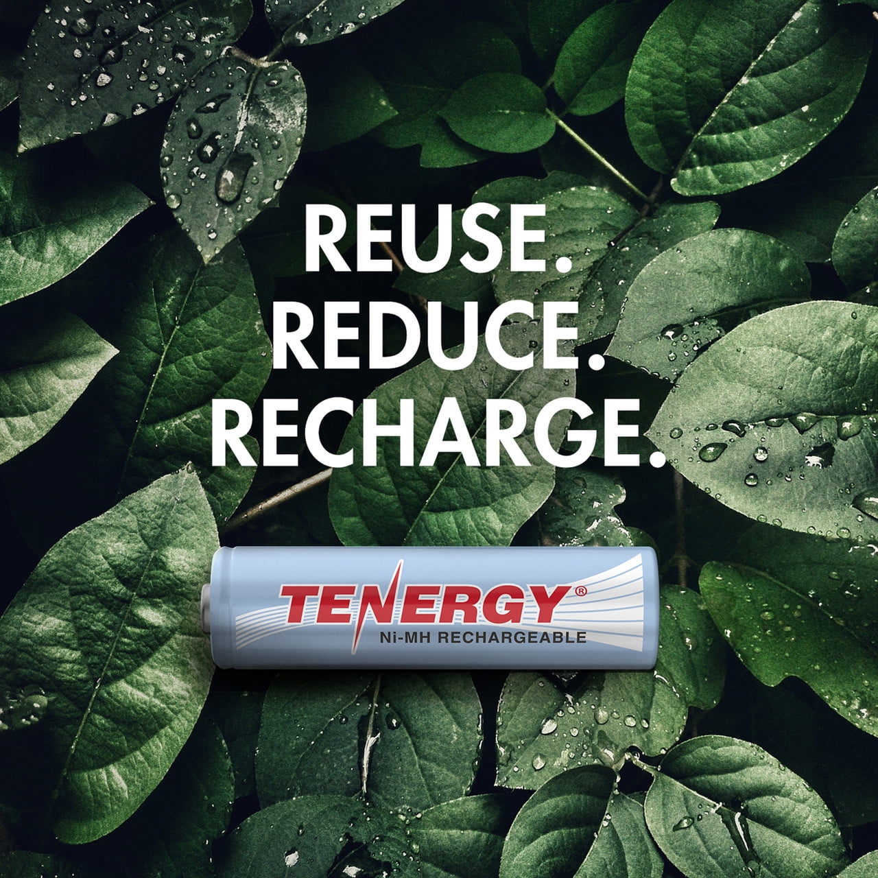Tenergy AA Rechargeable Batteries, 2500mAh NiMH Rechargeable Battery, 24 Pack