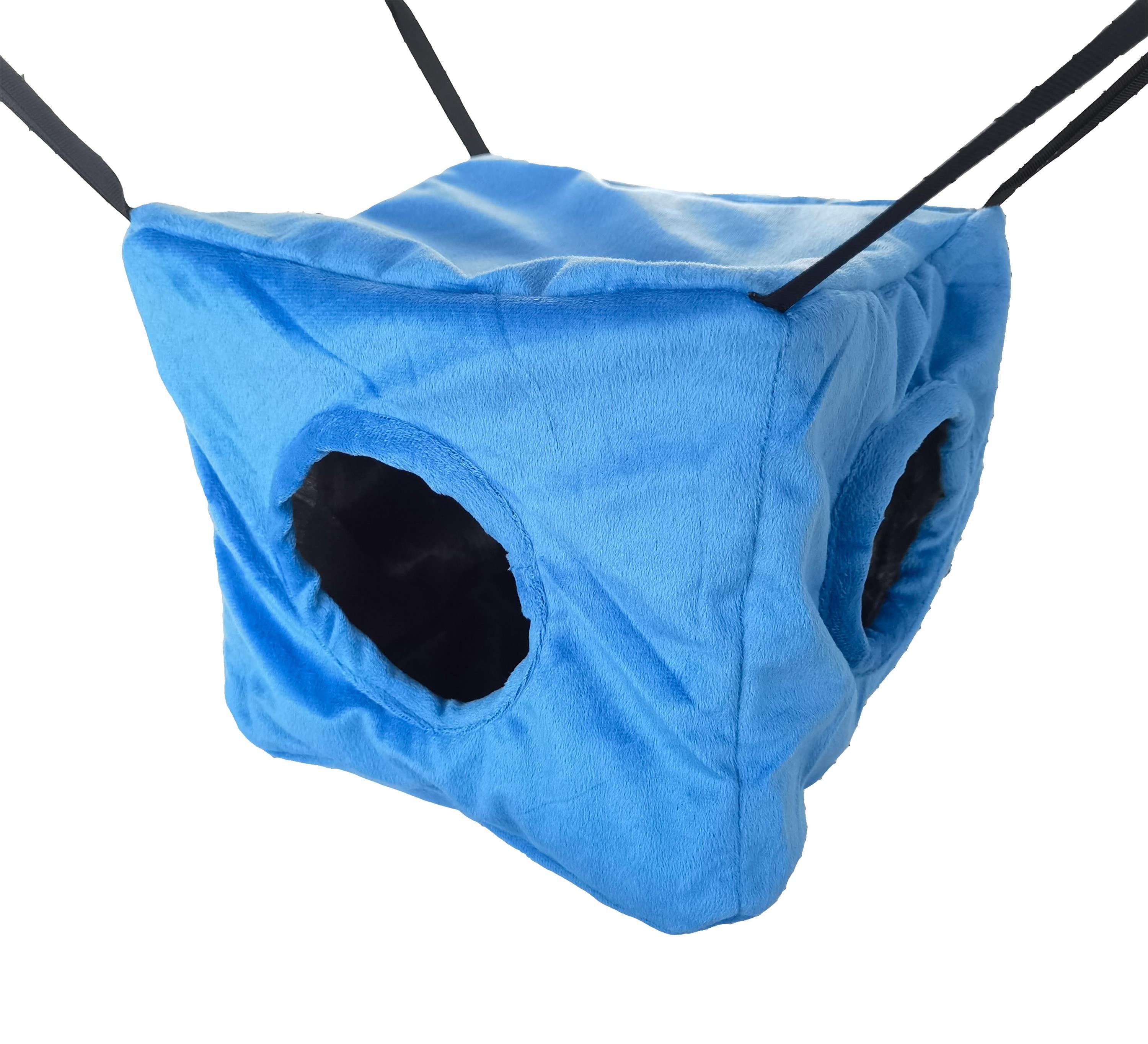Ferret Cube Hammock Small Animals Cage Hanging Bunkbed Hideout Warm Bed