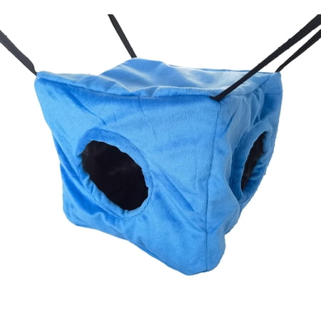 Ferret Cube Hammock Small Animals Cage Hanging Bunkbed Hideout Warm Bed