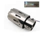 thumbnail image 1 of Tubo de escape de acero inoxidable para coche, puntas luminosas Led de silenciador Turbo, 1 of 5