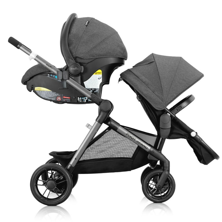 Evenflo Pivot Xpand Travel System with LiteMax Preemie and Infant