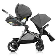Evenflo Pivot Xpand Modular Travel System with LiteMax™ Infant Car Seat, Sabino Grey