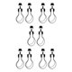 thumbnail image 1 of Matsuzay Lamp Shade Lights Bulb Adapter Clip, Shade  Top with Attaching Finial Type2 NO2, 1 of 1