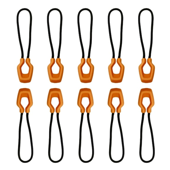 Yokua 10pcs Mixcolor Zippers Pull Pullers Travels Bags Pullers Outdoor Bags Rope
