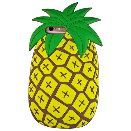 Sunology iPhone 6 Plus Pineapple Rubber Case Back Cover