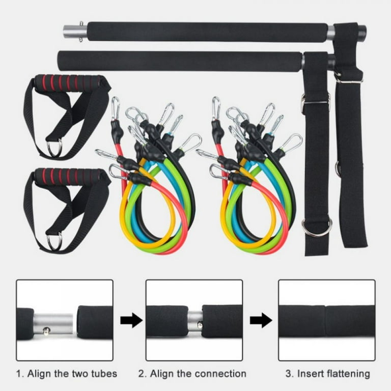 Resistance Bands Set Expander Exercise Fitness Rubber Band Stretch Training Home Gyms Workout
