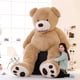 thumbnail image 2 of Oso de peluche gigante americano sin relleno, barato, de 100 a 260 cm, piel de oso suave, regalo de cumpleaños y San Valentín para niñas, juguete para niños, 2 of 4