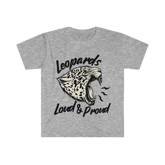 Leopards Loud and Proud School Spirit Shirt Leopard Mascot Fan T-shirt