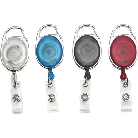 Miller Retractable Lanyard - Advantus Carabiner-Style Retractable ID Card Reel, 30