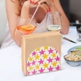 thumbnail image 3 of Yayeee Napkin Holder for Table Kitchen Paper Tissue Organization, Yellow Pink Stars, 3 of 8