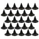 thumbnail image 5 of 48 Uds Mini sombreros de bruja de Halloween sombreros de fiesta de Halloween sombreros de botella de vino casa de muñecas modelo de sombrero de bruja, 5 of 5