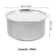thumbnail image 2 of Minkissy 6pcs Food Containers with Lids Aluminium for Safe Food Storage, 2 of 8