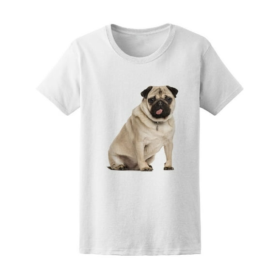 Smartprints Mens Graphic Tee - Teasing Pug - Regular Fit 100% Cotton