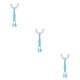thumbnail image 5 of Bearachild Cepillo de para bebé ergonómico de doble cara de silicona de 360 ​​grados, cepillo de Manual en forma de U, cuidado Type4 NO4 Bearachild CBP087818, 5 of 6