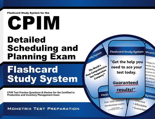 Flashcard Study System For The Cpim Detailed Scheduling