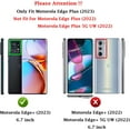 thumbnail image 2 of for Motorola Edge Plus 2023 Case: Dual Layer Protective Heavy Duty Cell Phone Cover Shockproof Rugged with Screen Protector - Military Protection Bumper Tough - Motorola Moto Edge+ Plus 2023, Red, 2 of 15