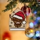 thumbnail image 2 of Divertido Adorno Navideño Con Vaca De Dibujos Animados Adorno Navideño Colgante Para Árbol De Navidad 1 Pieza Colgante Para Coche Decoración Para El Árbol Decoración Para El Árbol De Navidad Decorac, 2 of 4