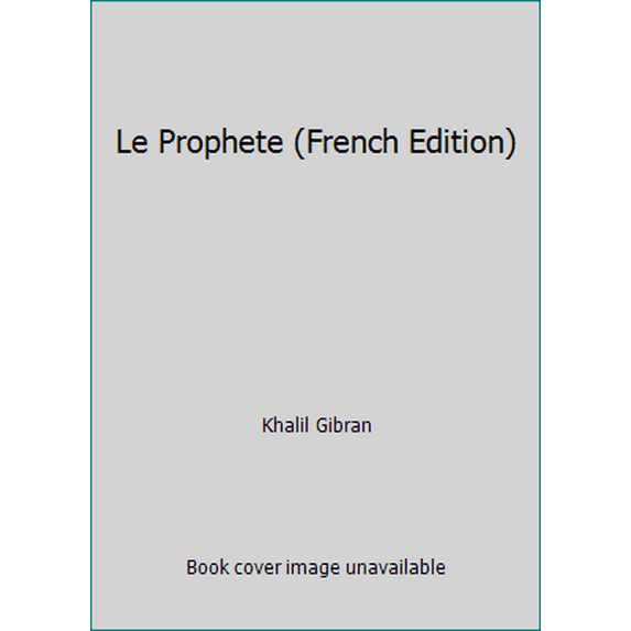 Pre-Owned Le Prophete (French Edition) (Paperback) 2203231408 9782203231405
