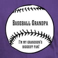 thumbnail image 3 of CafePress - Baseball Grandpa Dark T Shirt - Men's Classic Graphic Cotton T-Shirt, 3 of 4