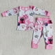 thumbnail image 2 of Ropa de dormir con Cactus para niños y niñas, conjuntos de pantalones de Papá Noel rosa, moda, pijamas para niños pequeños, invierno, venta al por mayor, 2 of 2