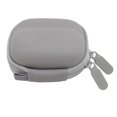 thumbnail image 3 of ZOUSSIQI Small Action Camera Storage Bag PU Mini Storage Bag Protective Hard Shell Case with Mountain Buckle for Insta360 GO3 Grey EL225#34747, 3 of 9