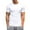 White, variant on Icvfdpl Mens T Shirts Ice Silk Top Short Sleeve Slim Fit Fashion Summer Round Neck Short Sleeve Black Classic Tshirts Shirts For Men 3Xl