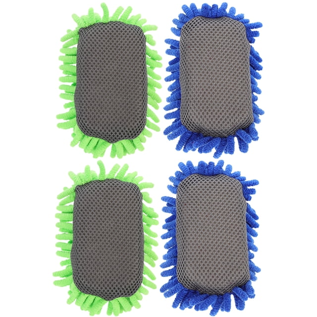 4 Pcs Effaceurs à Sec à Main en Chenille Effaceurs de Tableau Blanc Effaceurs à Sec pour Tableau de Classe