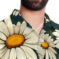 thumbnail image 5 of Daisy Men's Casual Hawaiian Button Down Short Sleeve Summer Beach Printed Shirt, 5 of 6