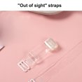 thumbnail image 3 of Invisible Clear Bra Strap Non-Slip Adjustable Bra Strap Soft, 3 of 5
