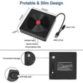 thumbnail image 3 of Vett External Dvd Drive, Portable Usb 3.0 And Type C Burner Cd/vcd/dvd/cd-rom Card Reader Usb Dvd Drive For Windows And Mac Ios Desktop Computer, 3 of 5