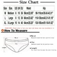 thumbnail image 3 of Ashirexll Ladies Underwear Panties, High Waisted Underwear for Women, Plus Size Mid High Waist Period Panties Leak Proof Triangle Breathable Seamless, 3 of 7